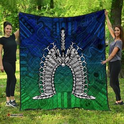 torres strait islander premium quilt dhari mask
