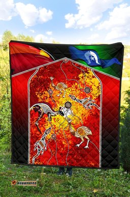indigenous premium quilt naidoc week always will be