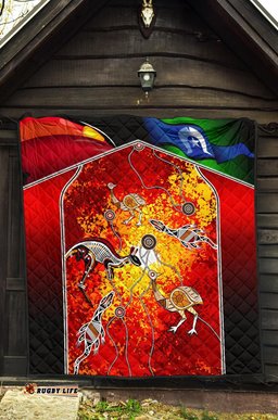 indigenous premium quilt naidoc week always will be