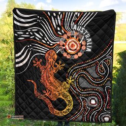 aboriginal premium quilt lizard sunshine