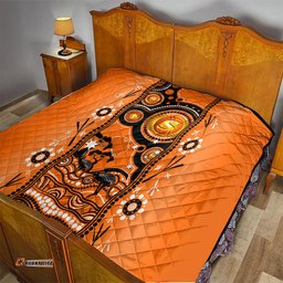 perth scorchers cricket quilt happy australia day aboriginal art