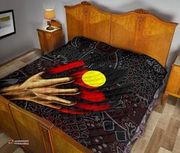aboriginal premium quilt aboriginal blood in me