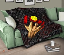 aboriginal premium quilt aboriginal blood in me
