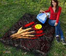 aboriginal premium quilt aboriginal blood in me