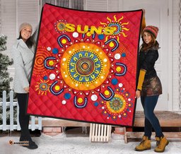 gold coast premium quilt suns indigenous