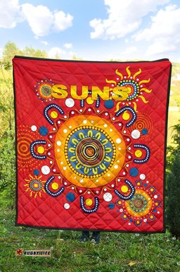 gold coast premium quilt suns indigenous