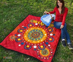 gold coast premium quilt suns indigenous