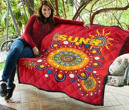 gold coast premium quilt suns indigenous