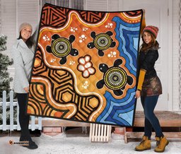 aboriginal premium quilt indigenous art patterns ver04