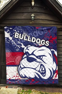 western bulldogs premium quilt