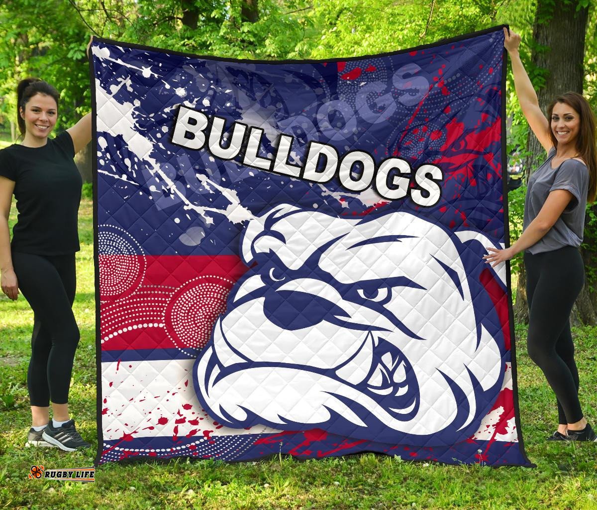 western bulldogs premium quilt