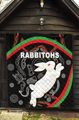 rabbitohs premium quilt indigenous mystery vibes