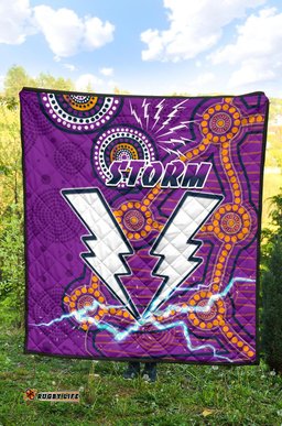 storm premium quilt melbourne indigenous thunder