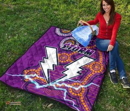 storm premium quilt melbourne indigenous thunder