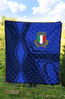 italy rugby premium quilt gli azzurri vibes