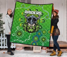 naidoc raiders premium quilt canberra indigenous style 07