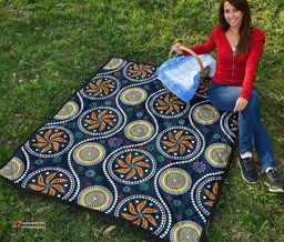 aboriginal premium quilt indigenous patterns ver06