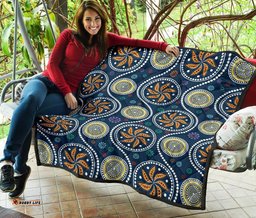 aboriginal premium quilt indigenous patterns ver06