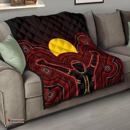 aboriginal premium quilt the sun always shines