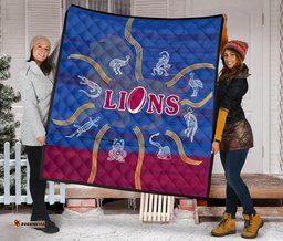 brisbane premium quilt proud lions simple
