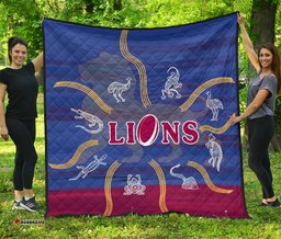 brisbane premium quilt proud lions simple