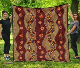premium quilts aboriginal patterns coverlets boomerang