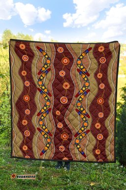 premium quilts aboriginal patterns coverlets boomerang