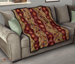 premium quilts aboriginal patterns coverlets boomerang