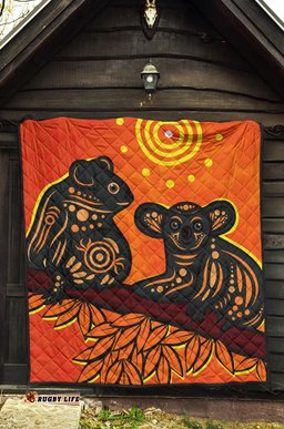 aboriginal premium quilt aboriginal dot painting art