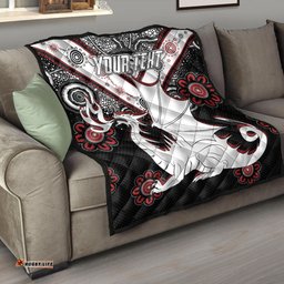 st george rugby quilt custom aboriginal dragons quilt