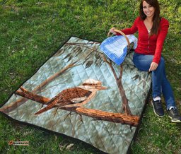 premium quilts kookaburra coverlets landscape art