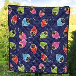 Australia Aboriginal Inspired Quilt - Aboriginal Art Vector Quilt