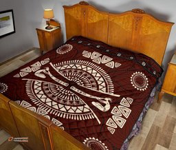 premium quilts didgeridoo australia coverlets aboriginal patterns ver01