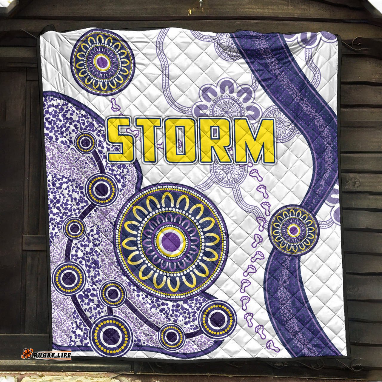 storm rugby quilt custom super storm quilt