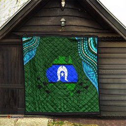 torest trait islands mix aboriginal pattern quilt 02