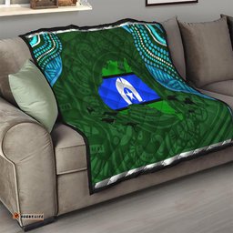 torest trait islands mix aboriginal pattern quilt 02
