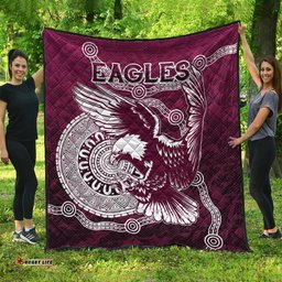 Manly Warringah Sea Eagles Quilt - Custom Super Eagles Quilt