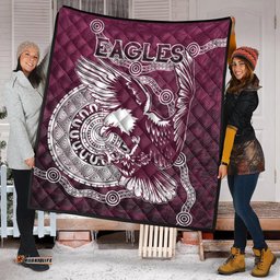 Manly Warringah Sea Eagles Quilt - Custom Super Eagles Quilt