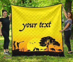 custom text quilts sunset australia view