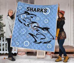 cronulla premium quilt sharks unique indigenous