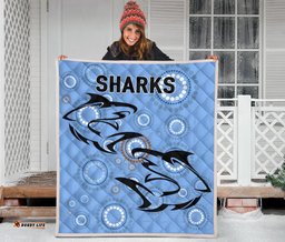 cronulla premium quilt sharks unique indigenous