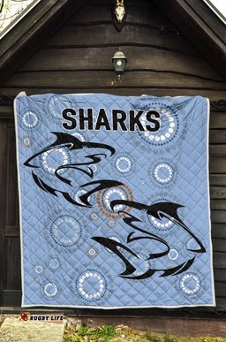 cronulla premium quilt sharks unique indigenous