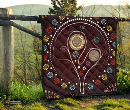premium quilts aboriginal dot painting quilts tree