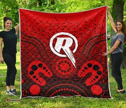 melbourne renegades quilt aboriginal style of dot