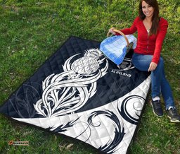 scottish rugby premium quilt thistle vibes navy