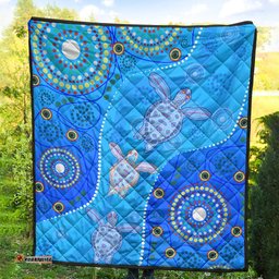 aboriginal art turtle premium quilt indigenous simple vibes