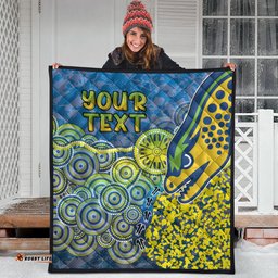 eels rugby quilt custom super eels quilt