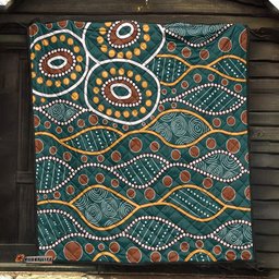 Australia Aboriginal Inspired Quilt