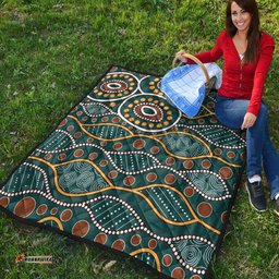 Australia Aboriginal Inspired Quilt