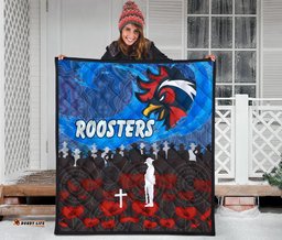 sydney roosters aboriginal premium quilt prairie style